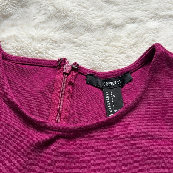 Forever 21 Pink Bodycon Dress Size large - Picture 4 of 6